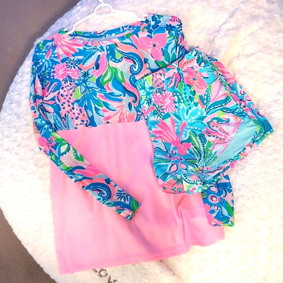 Lilly Pulitzer luxletic set 🩷 - Picture 1 of 4